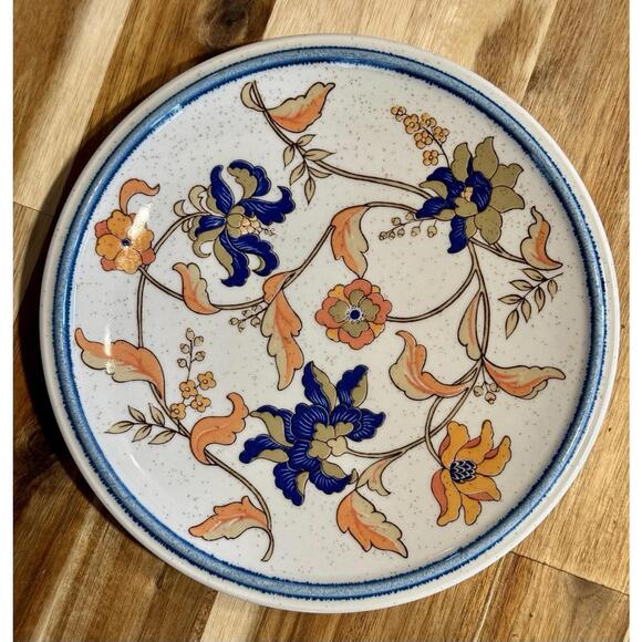 Mikasa Other - Mikasa Cordon Bleu Bokhara Blue Made In Japan 7 5/8” Salad Plates 1970s 1980s